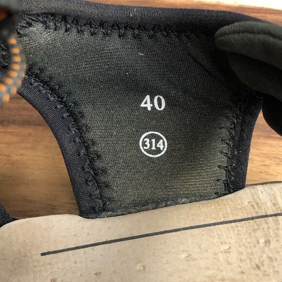 Rohde Leather Hiking Trekking Shoe Nubuck Size 40 Slip on Bungy Strap Brown #314 - Picture 8 of 8